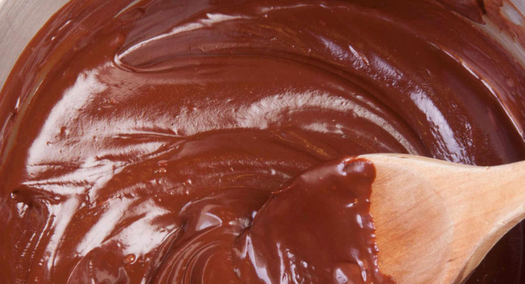 Chocoladesaus warm