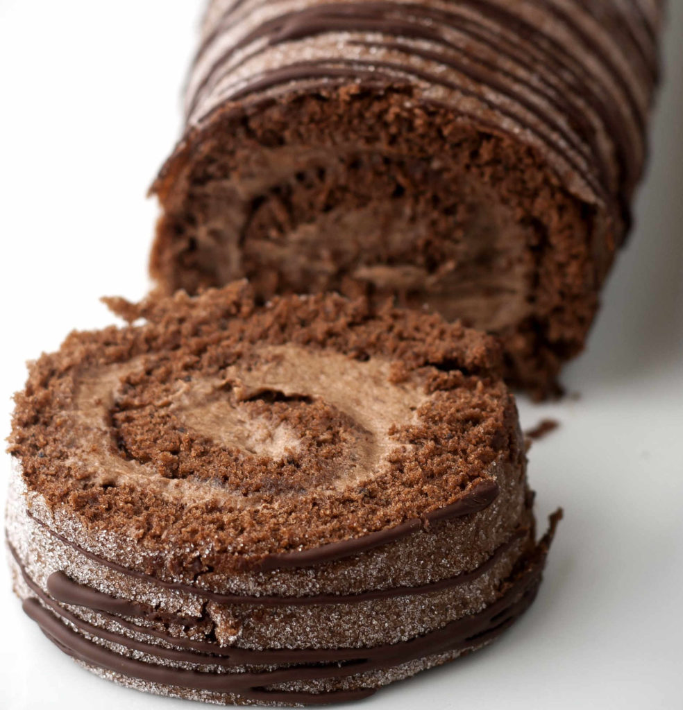 Truffelcake-rol
