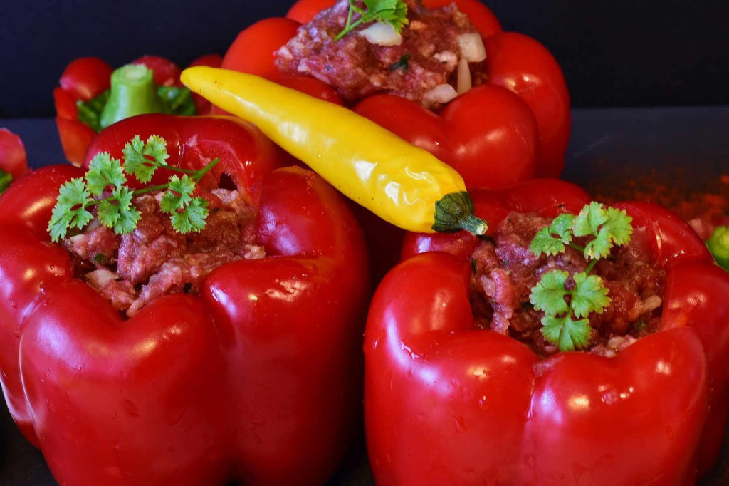 Gevulde paprika